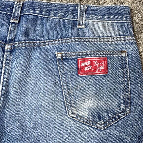 Wild Ass USA Made Men’s 40x32 Jeans Vintage Workwear Denim - Picture 8 of 16